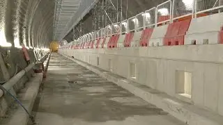 Crossrail Engineering: Station platform construction