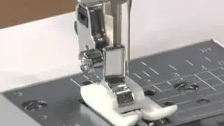 Brother Domestic Sewing Machine Non Stick Foot Tutorial