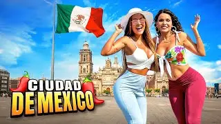 CIUDAD DE MÉXICO en 24 Horas | Probando COMIDA MUY PICANTE 🌶️🥵 con @brendacatalanmx