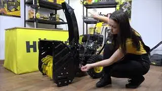 Обзор снегоуборочной машины HUTER SGC 4100