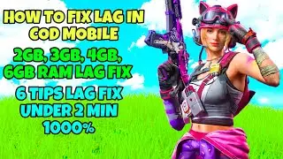 HOW TO FIX LAG IN COD MOBILE | 2GB RAM,3GB RAM,4GB RAM | HOW TO FIX LAG IN COD MOBILE LOW END DEVICE