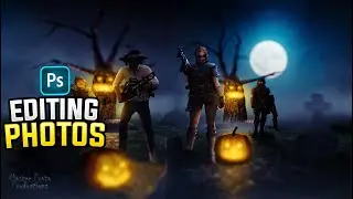 [Master Prata] Photoshop #3 | Editing Picture For Blackshot Halloween Event