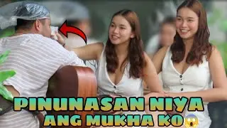 PINUNASAN NIYA ANG MUKHA KO | sweet naman 😍❤️