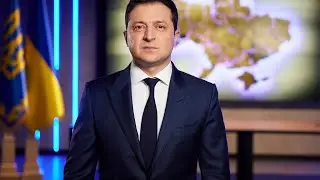 Historyczne przemówienie prezydenta Ukrainy Wołodymyra Zełenskiego do narodu rosyjskiego[24.02.2022]