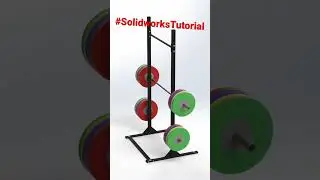 SolidWorks Tutorial Crossfit Rack