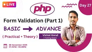 PHP Form Validation Part 1 🔥 | Secure User Input & Error Handling Explained (Real Project Example)