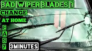 How to change WIPER BLADES in your car #mechfix