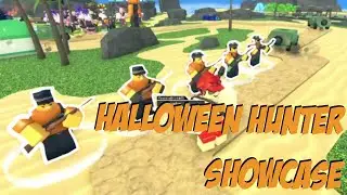(RARE SKIN) Halloween Hunter Skin Showcase [TDS]