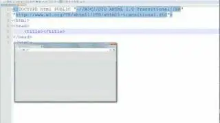 Web Design Tutorial - 1 - Simple website