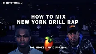 How To Sound Like Pop Smoke x Fivio Foreign! | Easy New York Drill Vocal Effect Tutorial | FL Studio