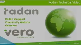 Radan eSupport site Tech Video