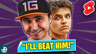 Summit1g Challenges F1 Superstar Lando Norris... and RAGES?!