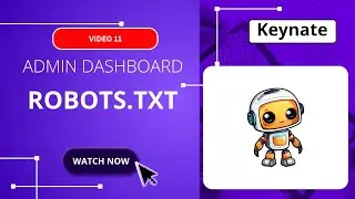 [video 11] How to Set Up robots.txt File for SEO – Full Guide for Blog & News Sites