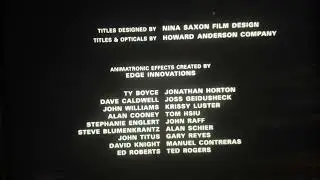 Anaconda (1997) End Credits