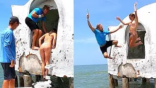 She survived jumping from Abandoned Florida Dome Homes