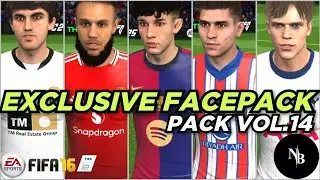 EXCLUSIVE FACEPACK VOL.14 FIFA 16 MOBILE
