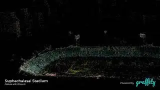Suphachalasai Stadium Point Cloud | Powered by Graffity