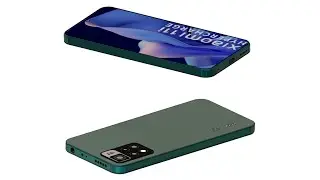 Cad modeling of Mi 11i hypercharge 5G phone in solidworks