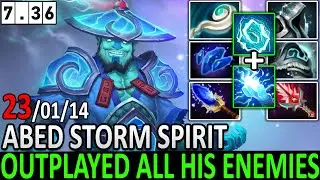 ABED [Storm Spirit] | Outplayed All His Enemies | 23 Kills | Dota 2 | Pro Gameplay | Highlights