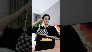 Сумка из бусин Rosie🔥 #сумкаизбусин