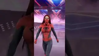 Here’s a Spider-girl Community Creation on WWE 2K24 