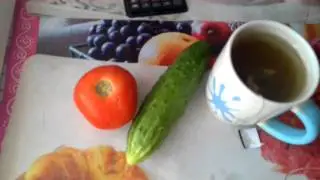 Худею онлайн.2 день лепестков-овощной.
