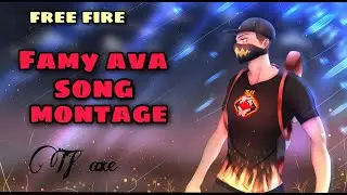 MONTAGE 🖤 FAMY AVA SONG|| FREE FIRE|| STORY FROM 0 - 100 ||NEXT LEVEL SITTING|| CUSTOM HUD #viral