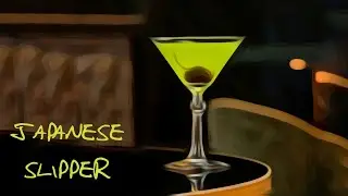 JAPANESE SLIPPER  cocktail ( recipe and how to make )