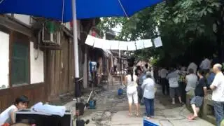 电影拍摄现场