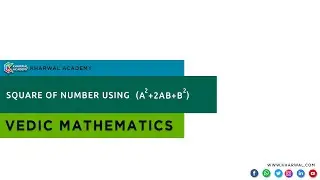 Find square of a number using (a+b)^2