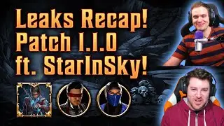 Leaks Recap! (Patch 1.1.0) ft. StarInSky! - Mortal Kombat: Onslaught - MKO