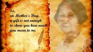 A Letter to My Mother.....Dear Nanay