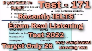VERY HARD LISTENING TEST 2022 | BC & IDP REAL IELTS LISTENING TEST | NEW IELTS LISTENING TEST 2022