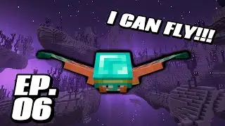Getting A Elytra & Defeating The Endor Dragon!!!! | Lets Play Survival Minecraft EP.6