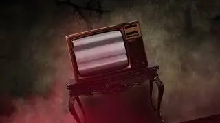 Free Green Screen Old TV Overlay for History Topic