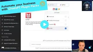 Automate your business with ChatGPT Plugin Packs ⚙️