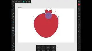Node (Direct Selection) Tool in Affinity Designer for iPad