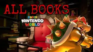 ALL Books in Bowser's Castle: Universal Studios Hollywood Super Nintendo World