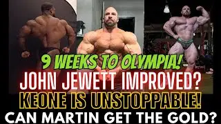 John Jewett Update | Keone Pearson Looks Massive | Can Martin Fitwater Win? #mrolympia2024 #ifbbpro