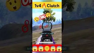 1v4 Clutch With M416 #shorts #bgmiclutch #pubgmobile #trending