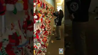 The Largest Display of Knitted Christmas Decorations🎅🎄🎁🧦 🔔