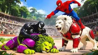 SPIDERMAN Wins The Magic Legendary LION Racing Championship – Epic Racing Challenge