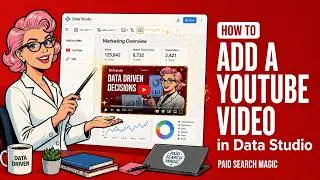 How to Add a YouTube Video to Data Studio