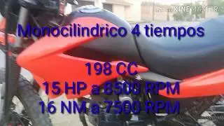 Dm 200 top speed/velocidad máxima y REVIEW, FICHA TÉCNICA