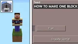 Minicraft How to Make One block in 2025