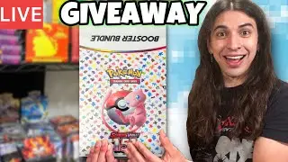 Pokemon 151 GIVEAWAY & Pack Battles - Rip & Ship 🔴