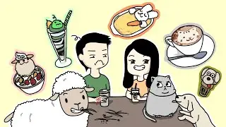 We went to 3 Different animal cafes!! (watch the end if you really like sheeps)