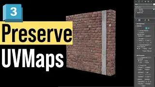 Preserve UVs in 3ds Max with One Checkbox