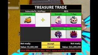 🦖AMAZING LEOPARD TRADE!! 🐆 #bloxfruits #roblox