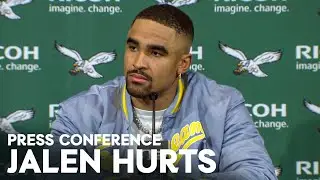 Postgame Press Conference: Jalen Hurts | Buffalo Bills vs Philadelphia Eagles